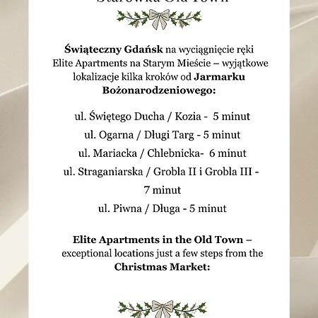 Elite Carrara Appartement Gdańsk